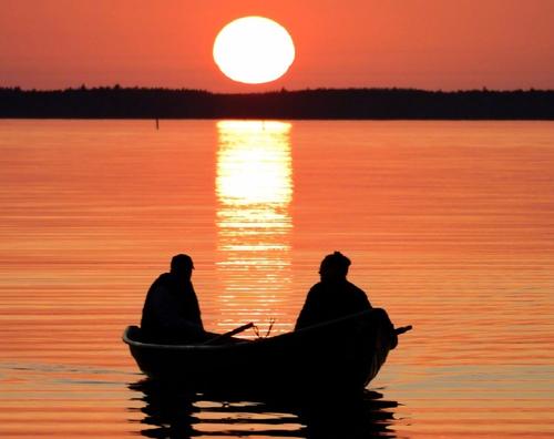 关于夕阳的寓言