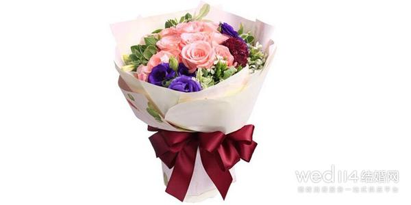 见病人送花祝福