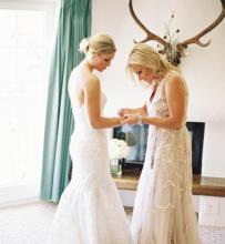 伴娘对新娘的问候