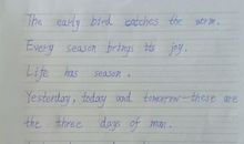 五年级下册英语谚语