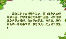 关于春节的优美句子
