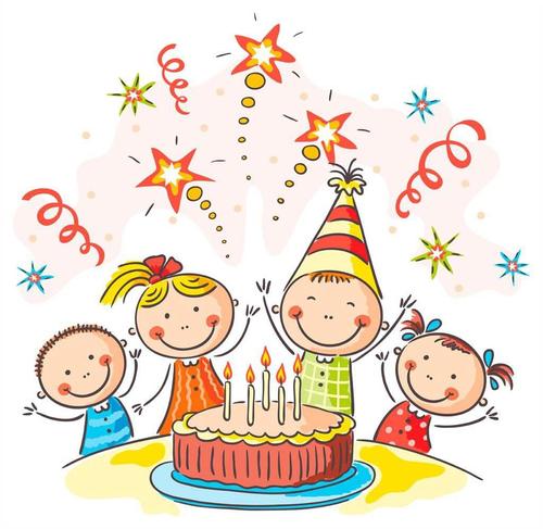 小男孩的生日祝福