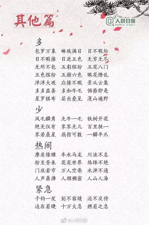 形容天气的成语