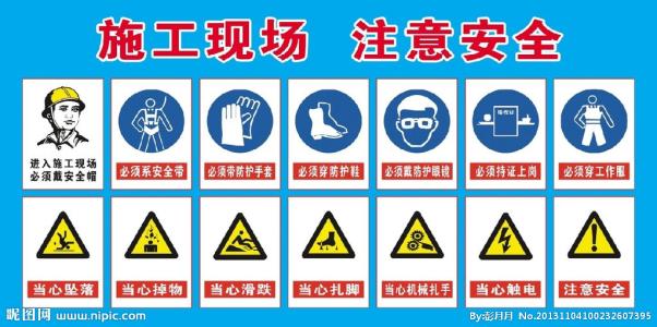 施工现场安全通过的口号