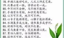 关于为人经典谚语