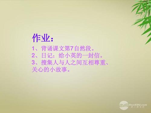 关于人与人之间相互尊重和爱的谚语