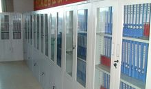 学校挂在档案室标语