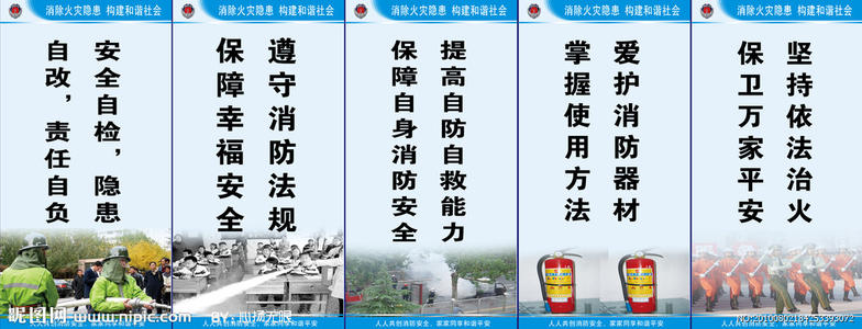 消防口号