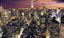 灯光夜景的句子