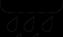 雨点落下来比喻句