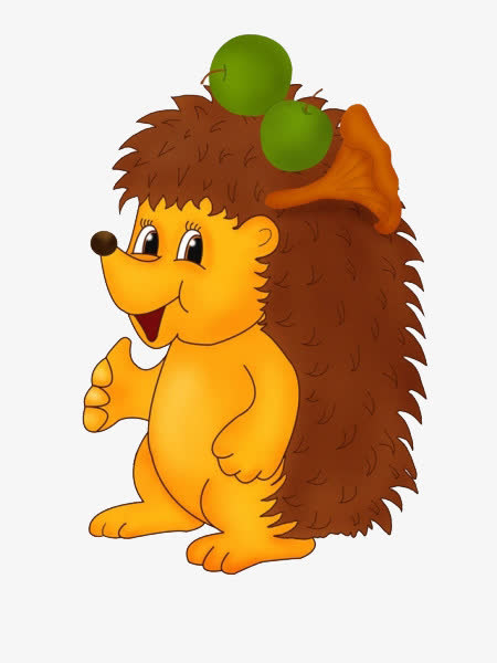 刺猬拟人化句子