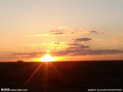 描述黄昏日落的句子