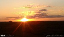 描写傍晚夕阳的句子