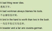 关于节日的英语谚语