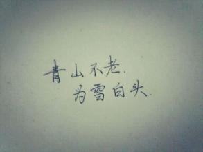 经典的八个字符的短语