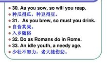 英语有趣谚语大全