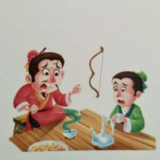 杯弓蛇影在一句话