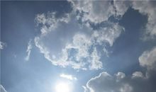 描写天气晴朗的好段