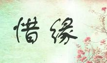 形容缘分的诗句