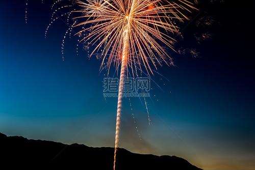 描述烟花盛开的句子