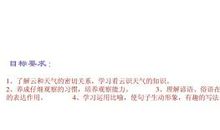 有关云和天气关系的谚语