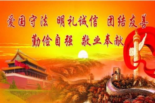 关于文明的口号