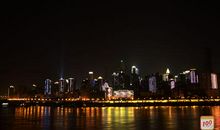 夜晚的城市的句子