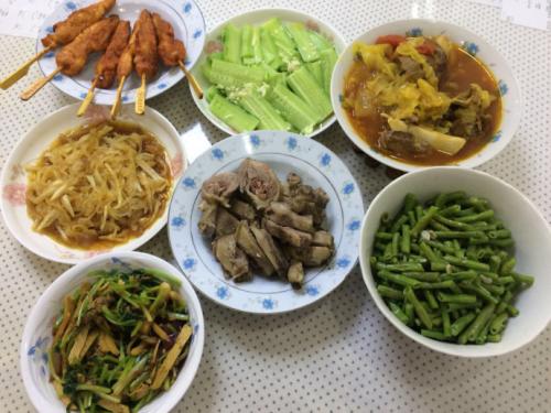 家庭晚餐的祝福