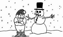 寒冷的冬天比喻句