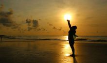 夕阳像什么比喻句