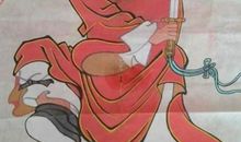 墙上挂钟馗歇后语