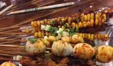 关于吃烧烤的经典句子