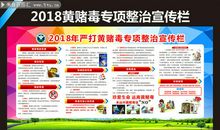 黄赌毒宣传标语