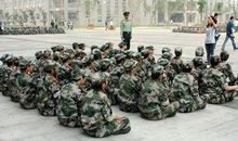 关于班级军训口号