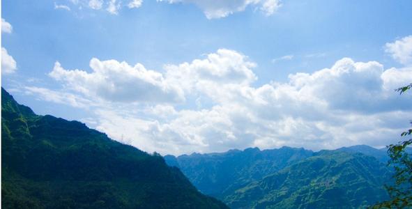 描述山景的句子