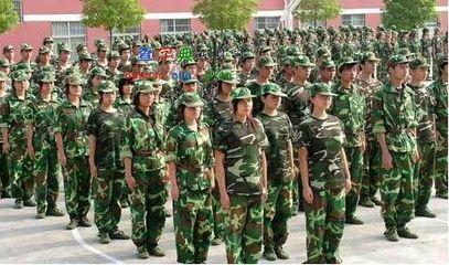 军事训练口号充满霸气