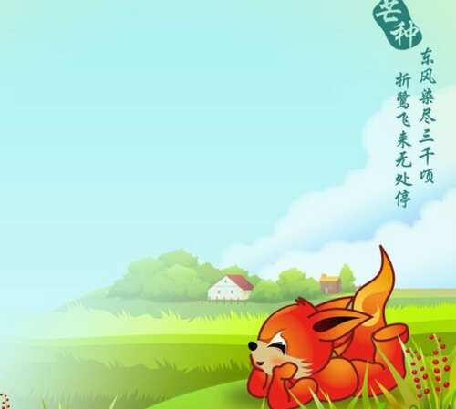 谚语描述芒种类