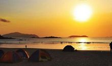 夕阳西下的比喻句