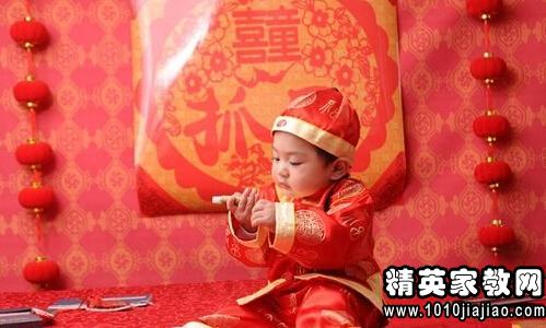 祝福婴儿的审美句子