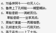 三国演义人物有关的歇后语