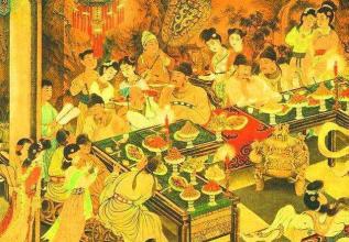 新年酒桌上的祝福