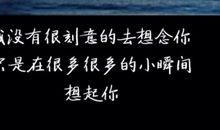 被骗感情的说说