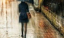 朋友圈下雨天说说