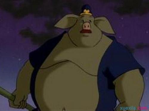 轿车椅子上的朱八杰