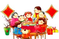 2020年除夕饺子问候