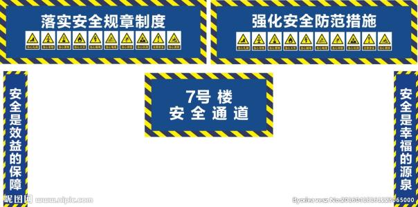 施工现场安全生产口号
