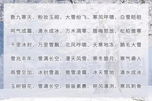 雪花是一个隐喻