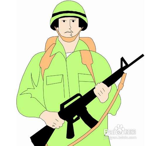 作为士兵的亲戚的祝福