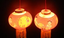 描写元宵花灯的句子