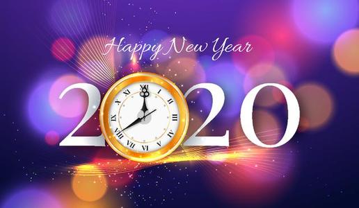 2020可爱的新年问候